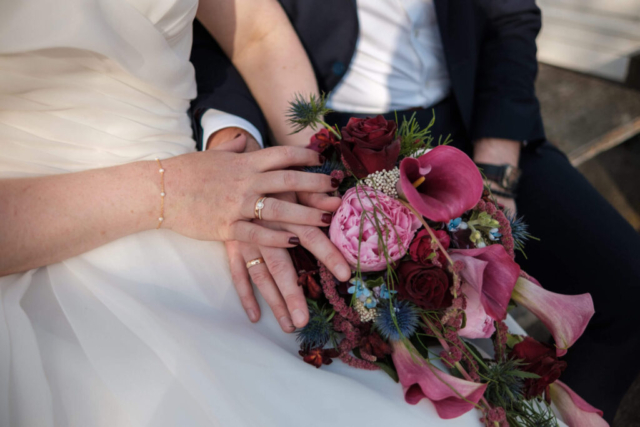 Ringe og brudebuket (1)