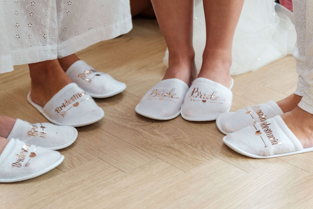 Brud og brudepiger - forberedelse