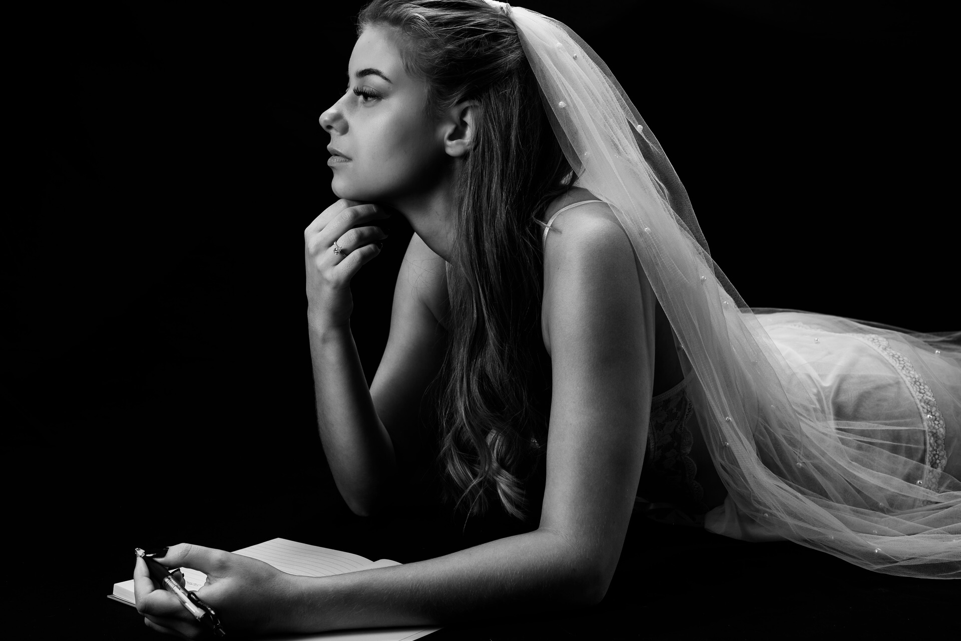 Bryllupsboudoir foto af fotograf Kenneth Skovlyng - mirian