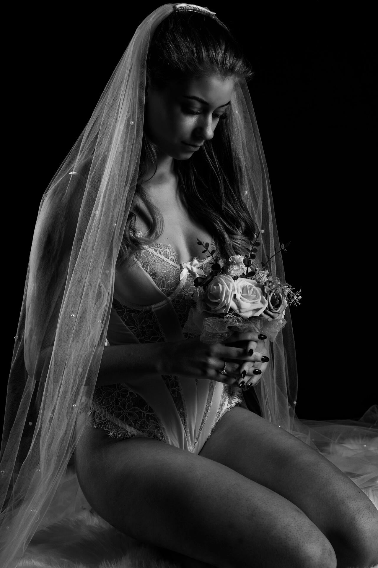 Bryllupsboudoir foto af fotograf Kenneth Skovlyng - mirian